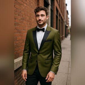 Angelino Green Dinner Jacket Size 46 Regular